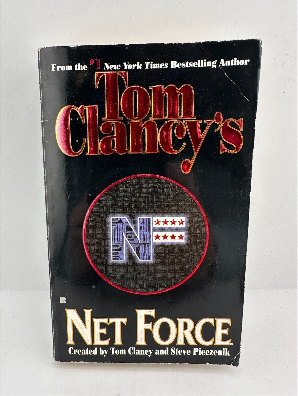 Tom Clancy’s Net Force Paperback 1999 Berkeley Tech Thriller FBI Cyber Terrorism